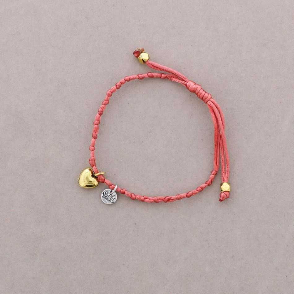 PULSERA MACRAMÉ NUDOS COLGANTE