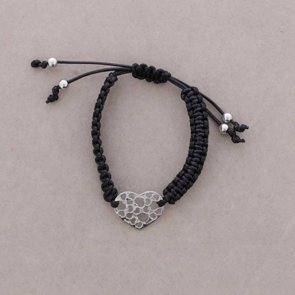 MACRAME METAL BRACELET