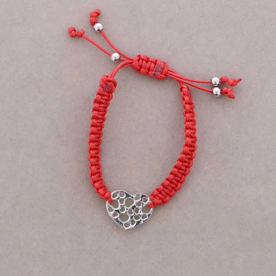 MACRAME METAL BRACELET