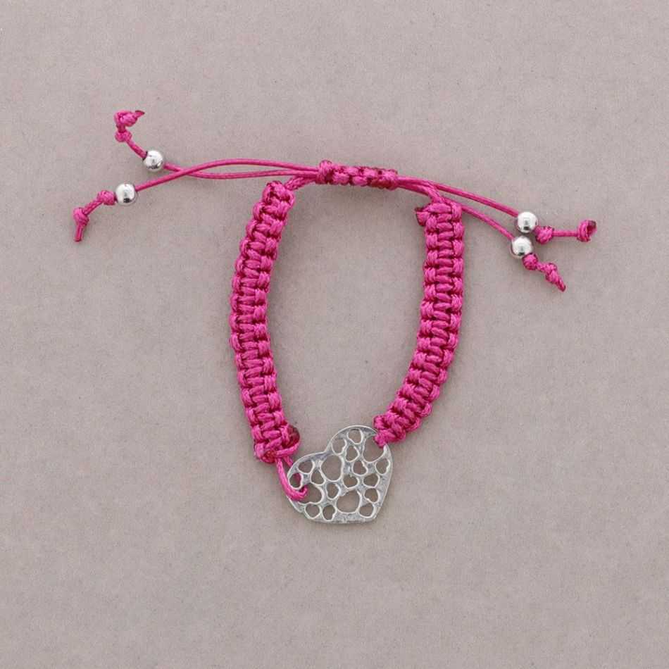 MACRAME METAL BRACELET