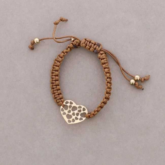 MACRAME METAL BRACELET