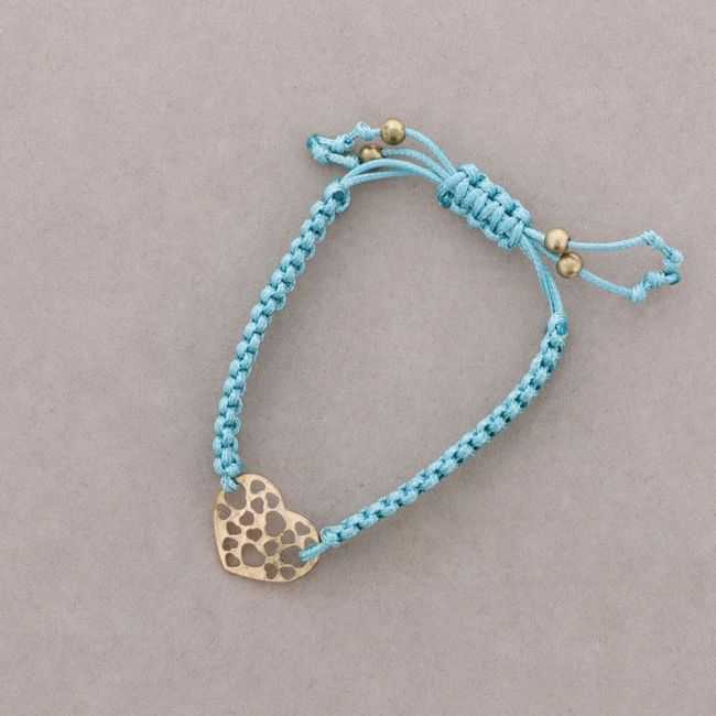 MACRAME METAL BRACELET