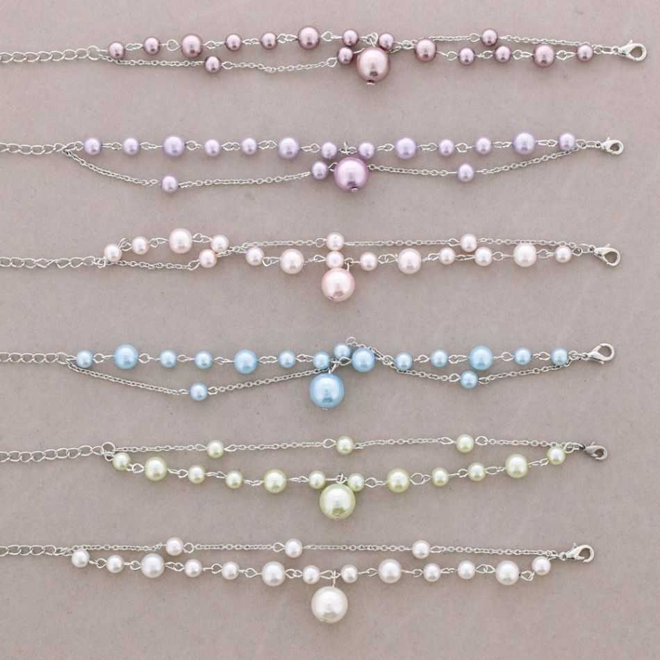 PULSERA DOBLE PERLA