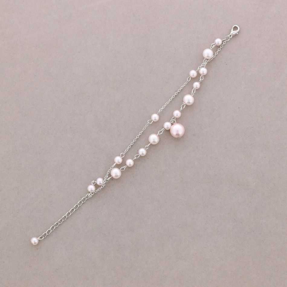 PULSERA DOBLE PERLA