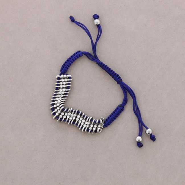 KNOTTED CRYSTAL BRACELET