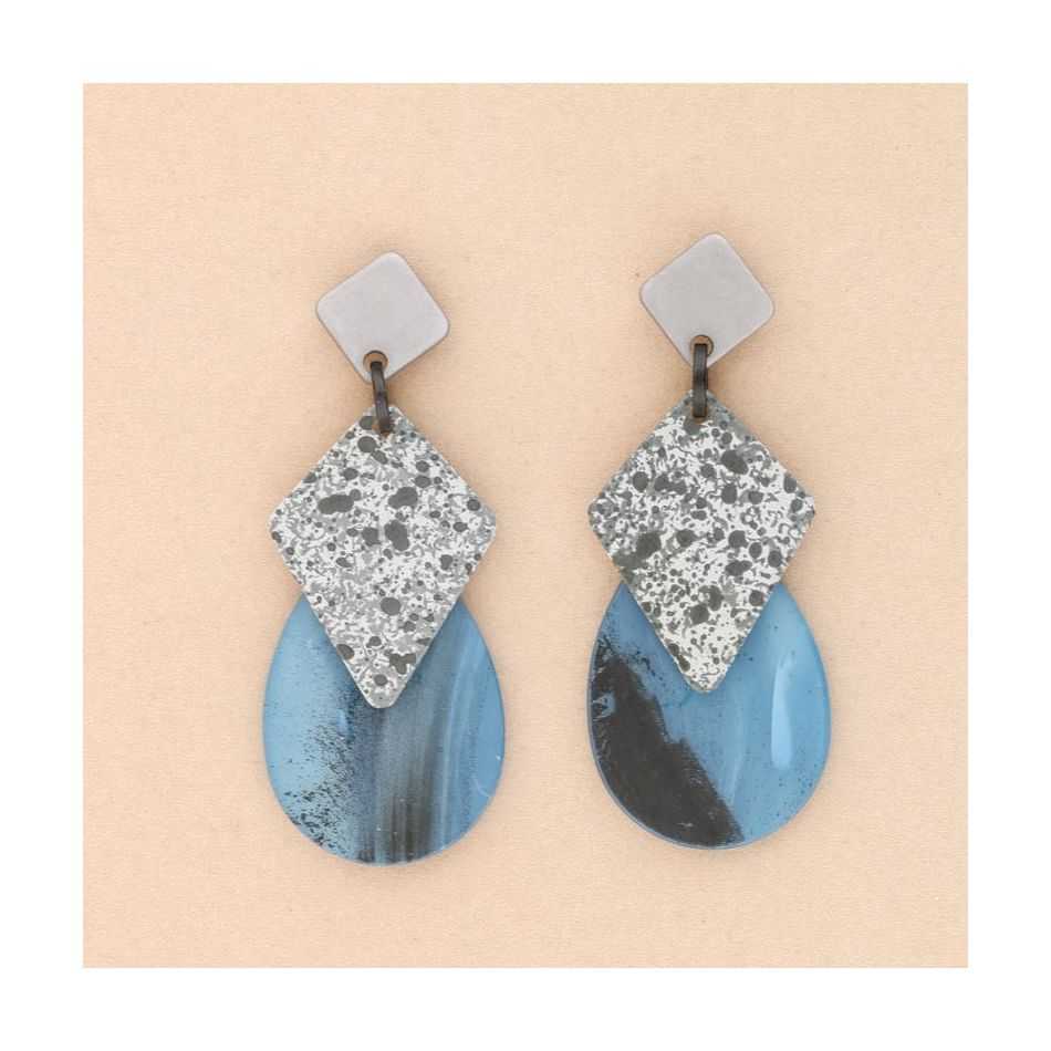 RESIN DROP EARRINGS