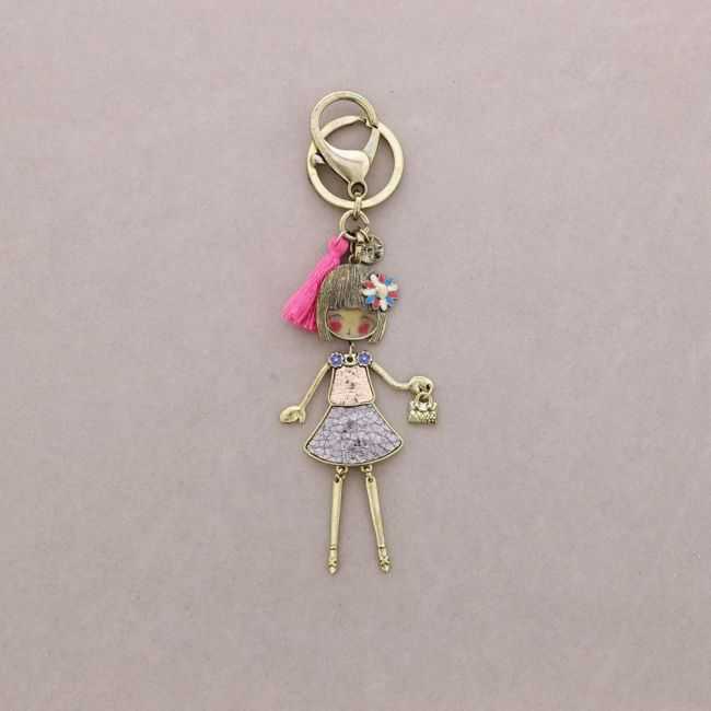 DOLCE BAMBOLINA KEYCHAIN