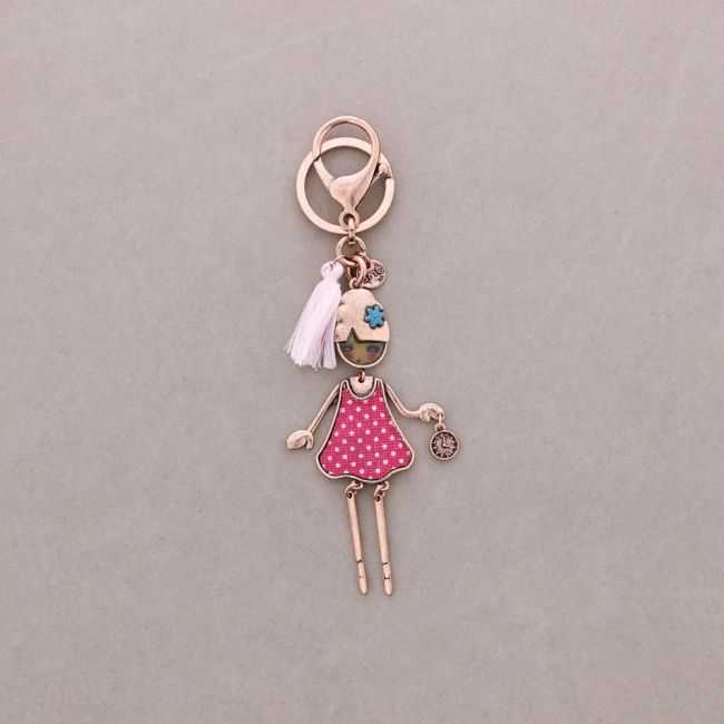 DOLCE BAMBOLINA KEYCHAIN