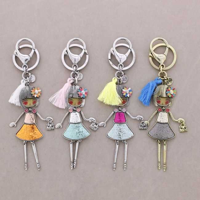 DOLCE BAMBOLINA KEYCHAIN