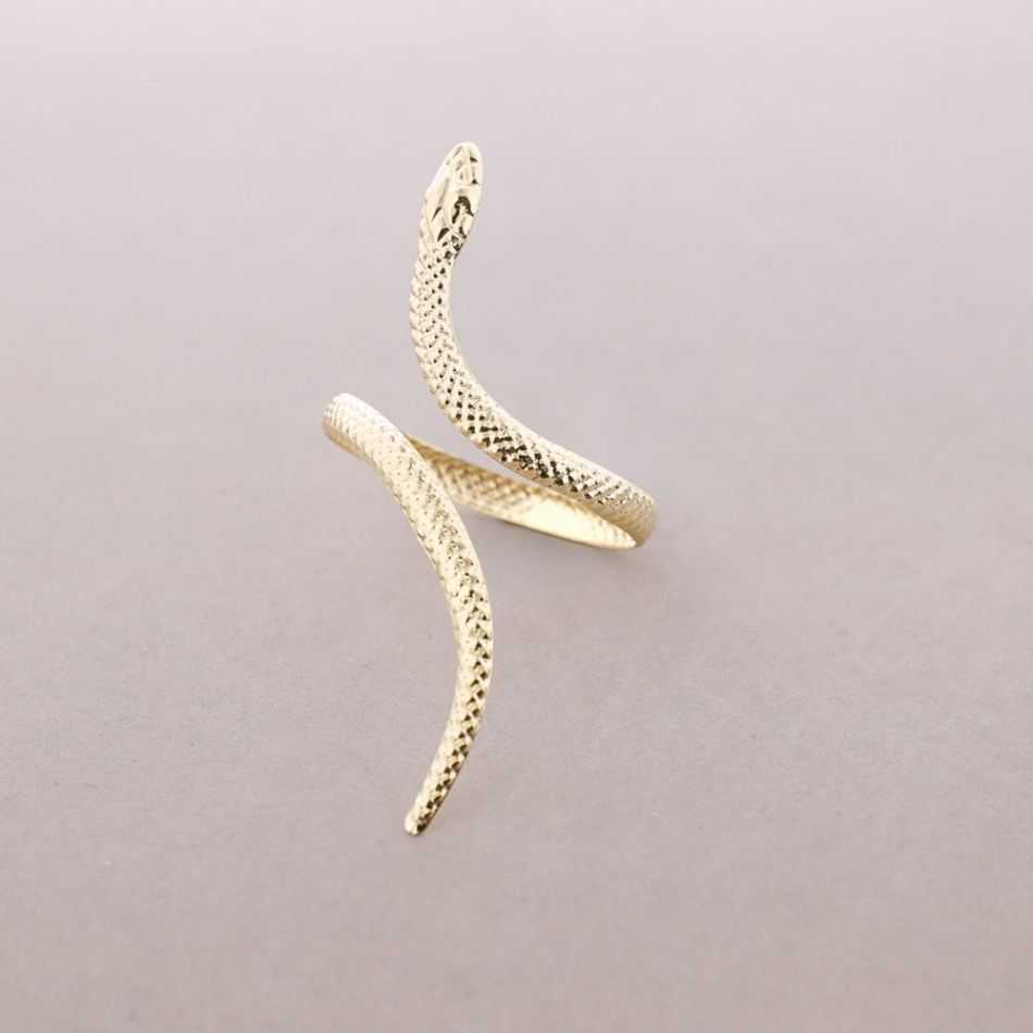 ADJUSTABLE METAL SNAKE BRACELET