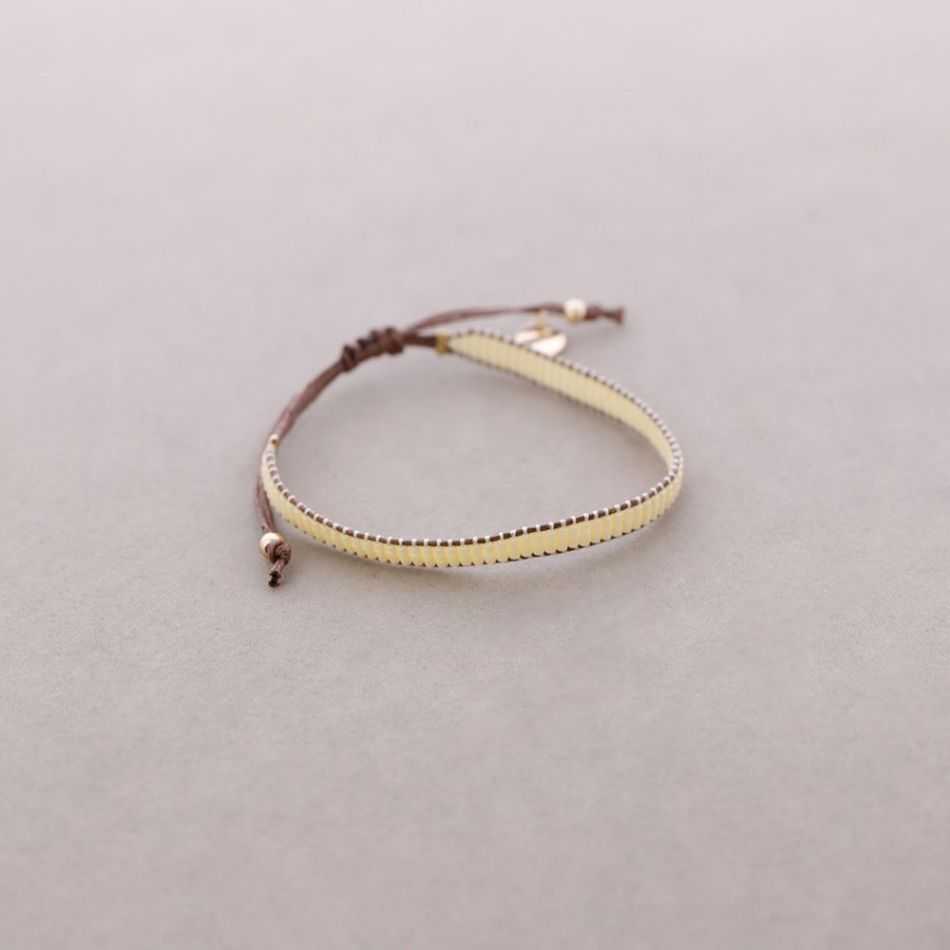 MACRAME BEAD BRACELET