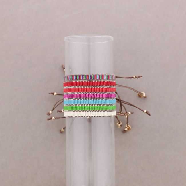 MACRAME BEAD BRACELET