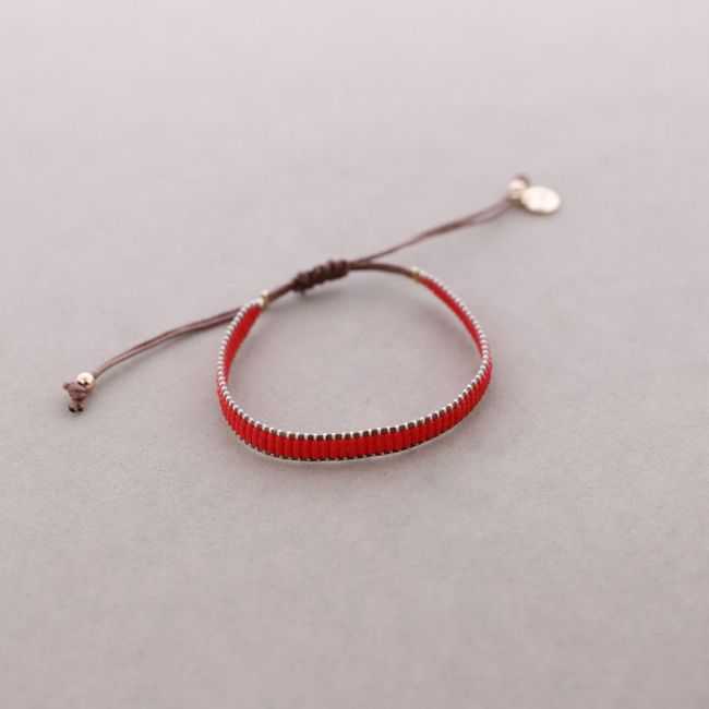MACRAME BEAD BRACELET
