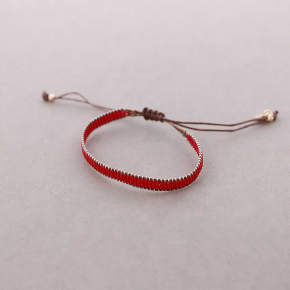 MACRAME BEAD BRACELET