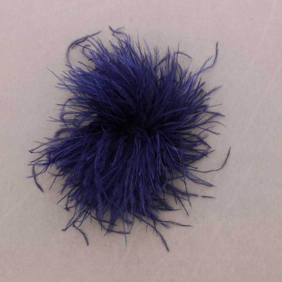 BROCHE PLUMAS AVESTRUZ 8-10 CM