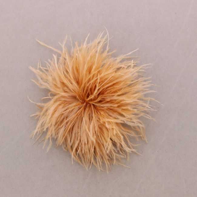 BROCHE PLUMAS AVESTRUZ 8-10 CM