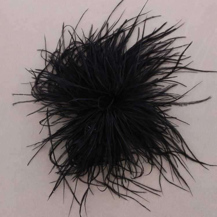 BROCHE PLUMAS AVESTRUZ 10-15CM 2