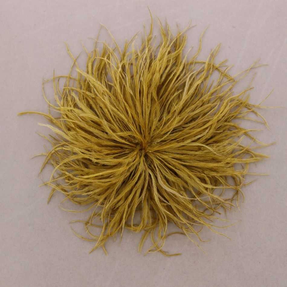 BROCHE PLUMAS AVESTRUZ 10-15CM