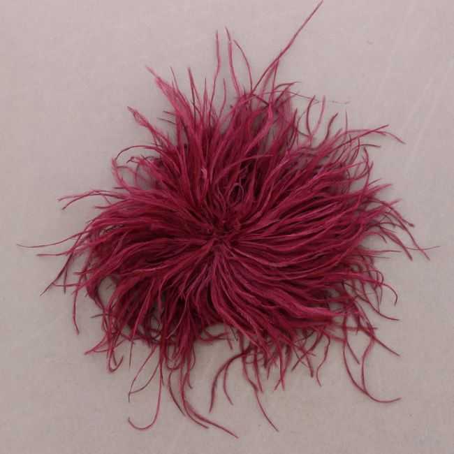 BROCHE PLUMAS AVESTRUZ 10-15CM