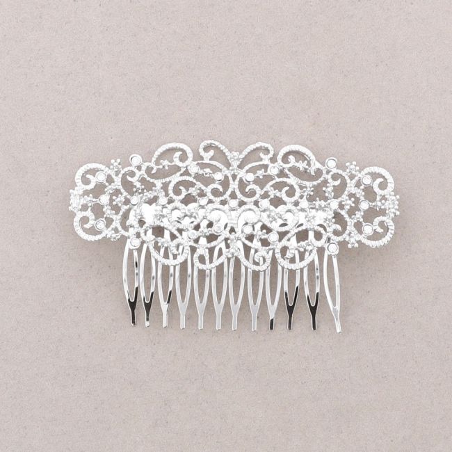 PEINETA MANTILLA METAL