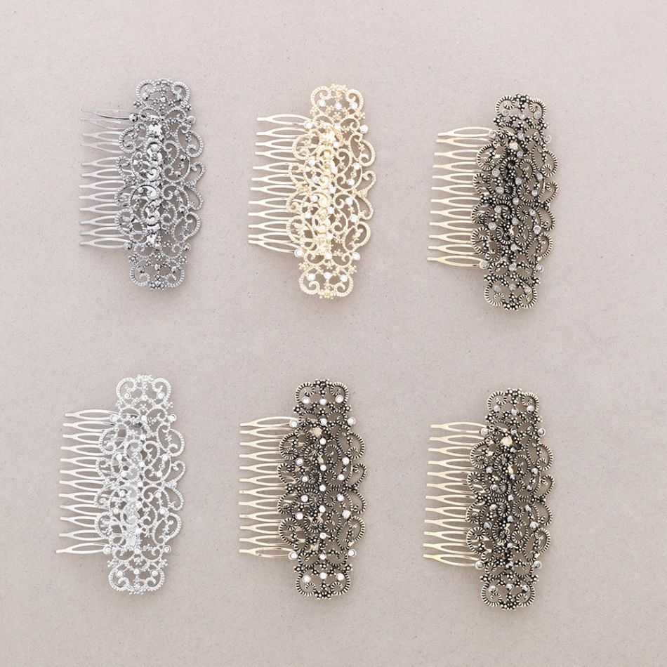 PEINETA MANTILLA METAL