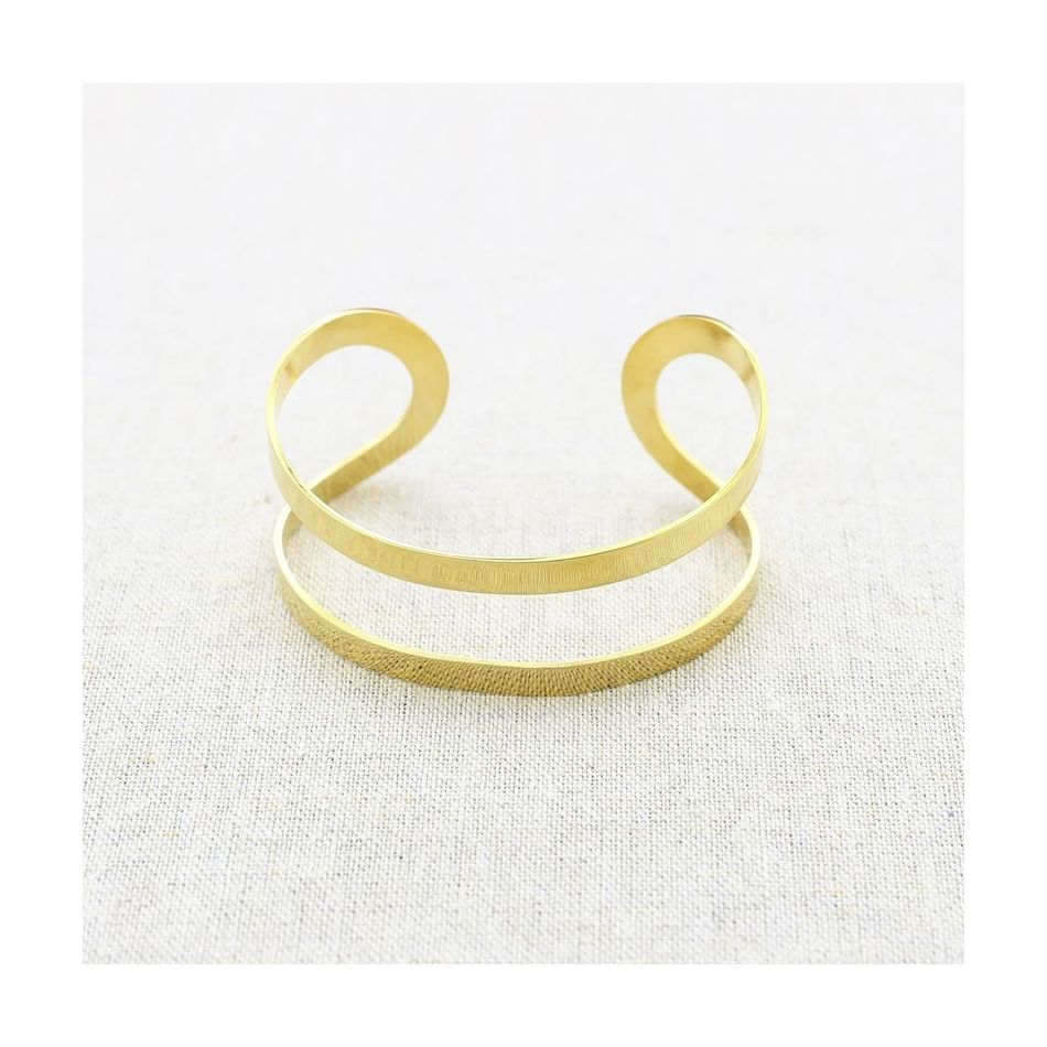 PULSERA ACERO FORMA AJUSTABLE