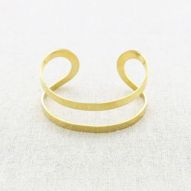 PULSERA ACERO FORMA AJUSTABLE
