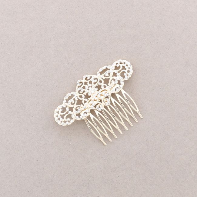 PEINETA MANTILLA METAL