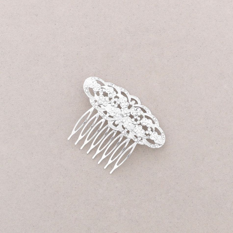PEINETA MANTILLA METAL