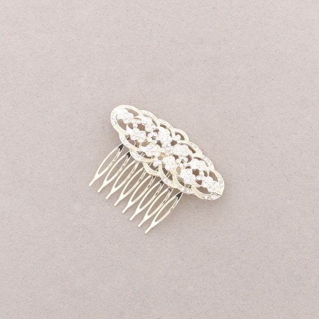 PEINETA MANTILLA METAL