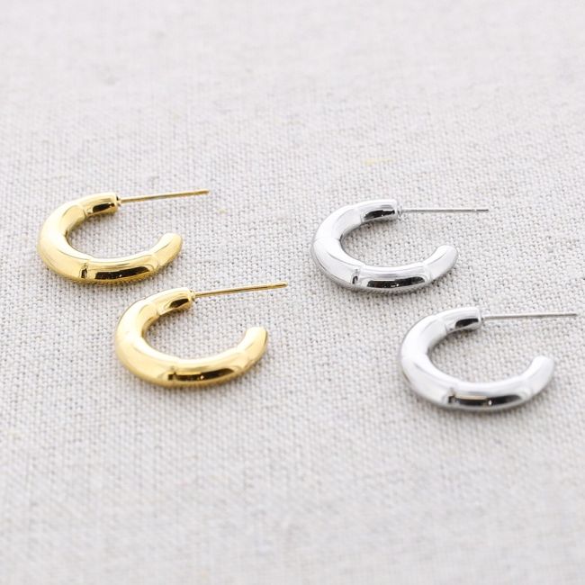 PENDIENTES ACERO ARO 2cm*3.7mm