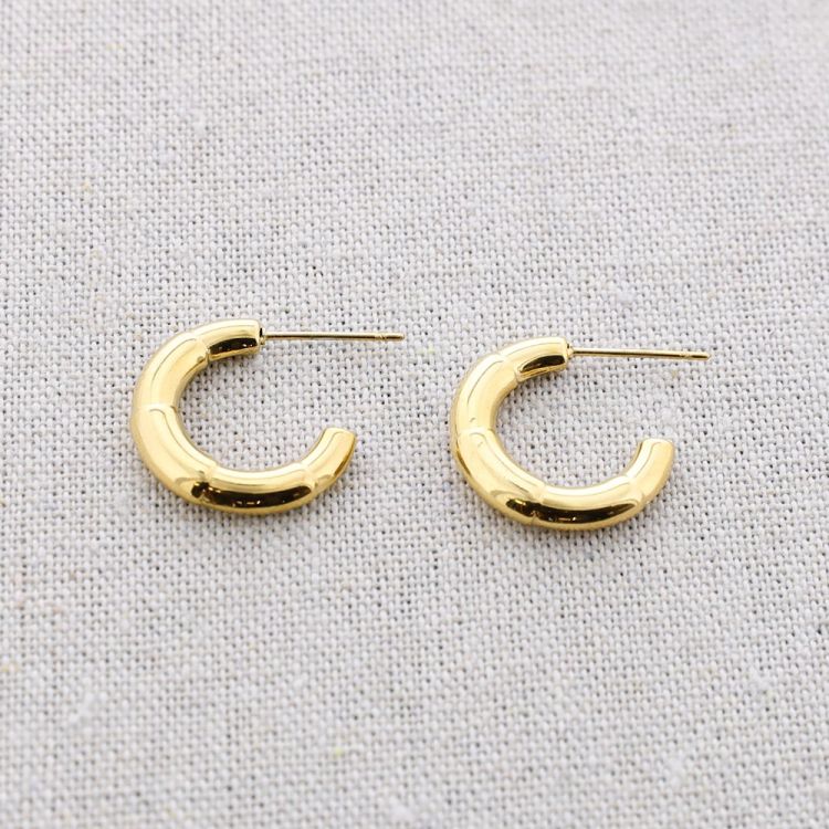 PENDIENTES ACERO ARO 2cm*3.7mm
