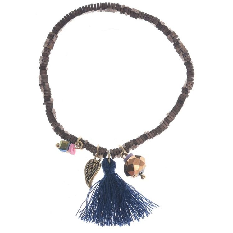 PULSERA CUENTAS COLGANTES 2