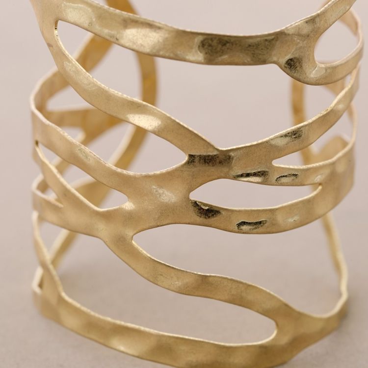 METAL OPEN NETWORK BRACELET
