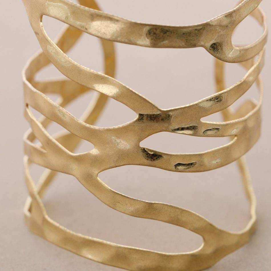 METAL OPEN NETWORK BRACELET