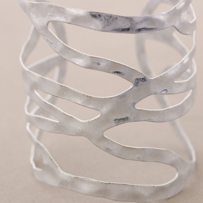 METAL OPEN NETWORK BRACELET