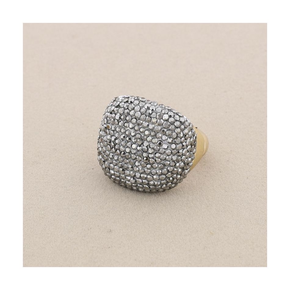 ANILLO ELÁSTICO METAL STRASS