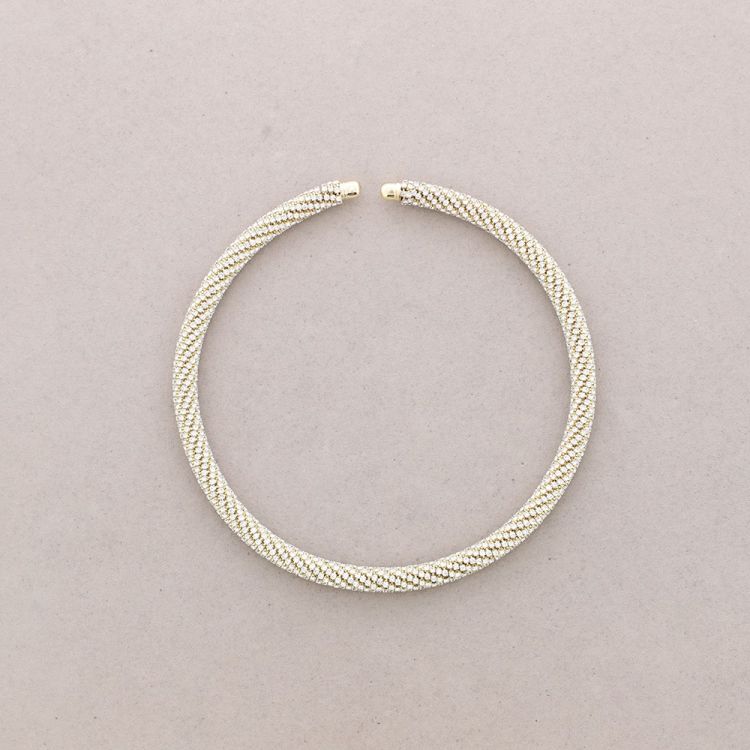 CRYSTAL STRIPS SHORT NECKLACE
