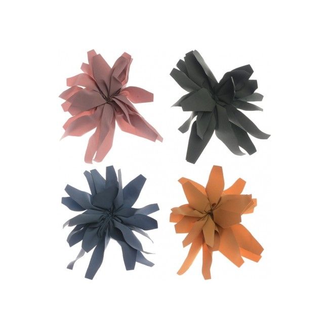 FABRIC FLOWER BROOCH