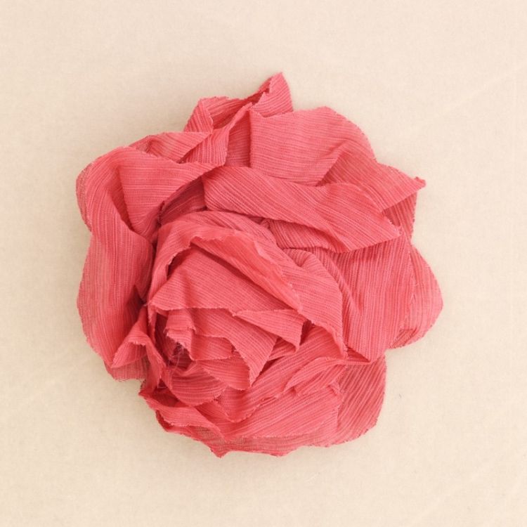 BROCHE FLOR TELA