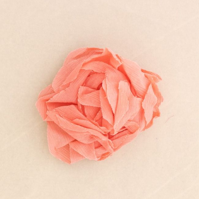 BROCHE FLOR TELA