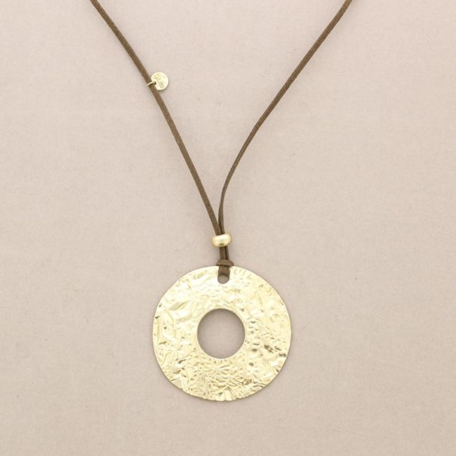 COLLAR LARGO COLGANTE METAL
