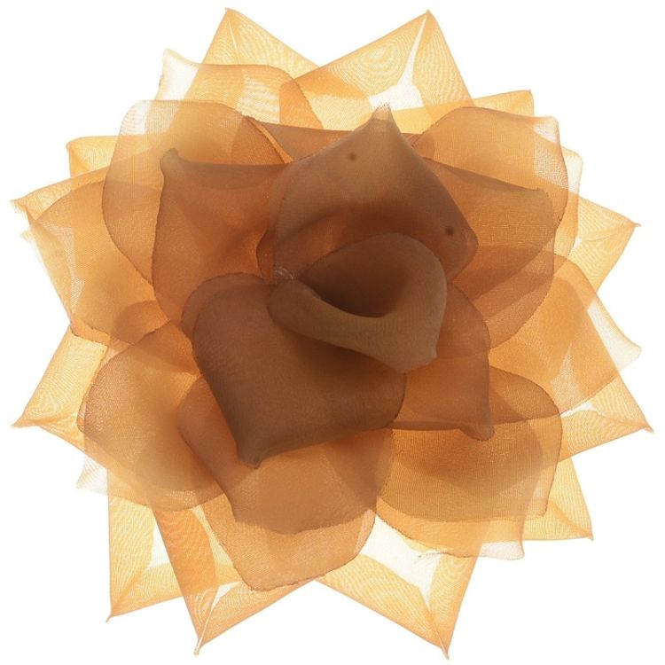 FLOWER BROOCH 14CM