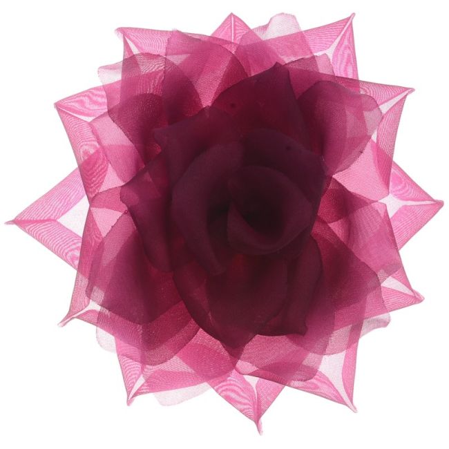 FLOWER BROOCH 14CM