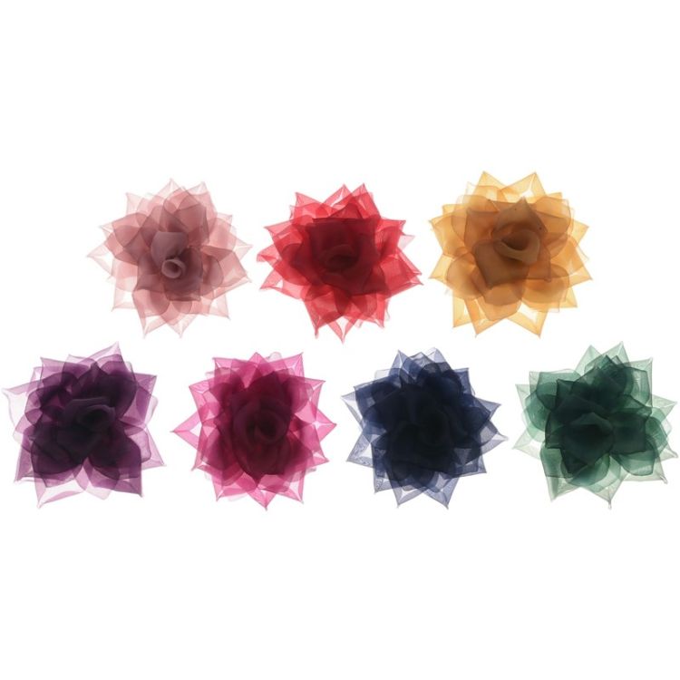 BROCHE FLOR 14CM 2
