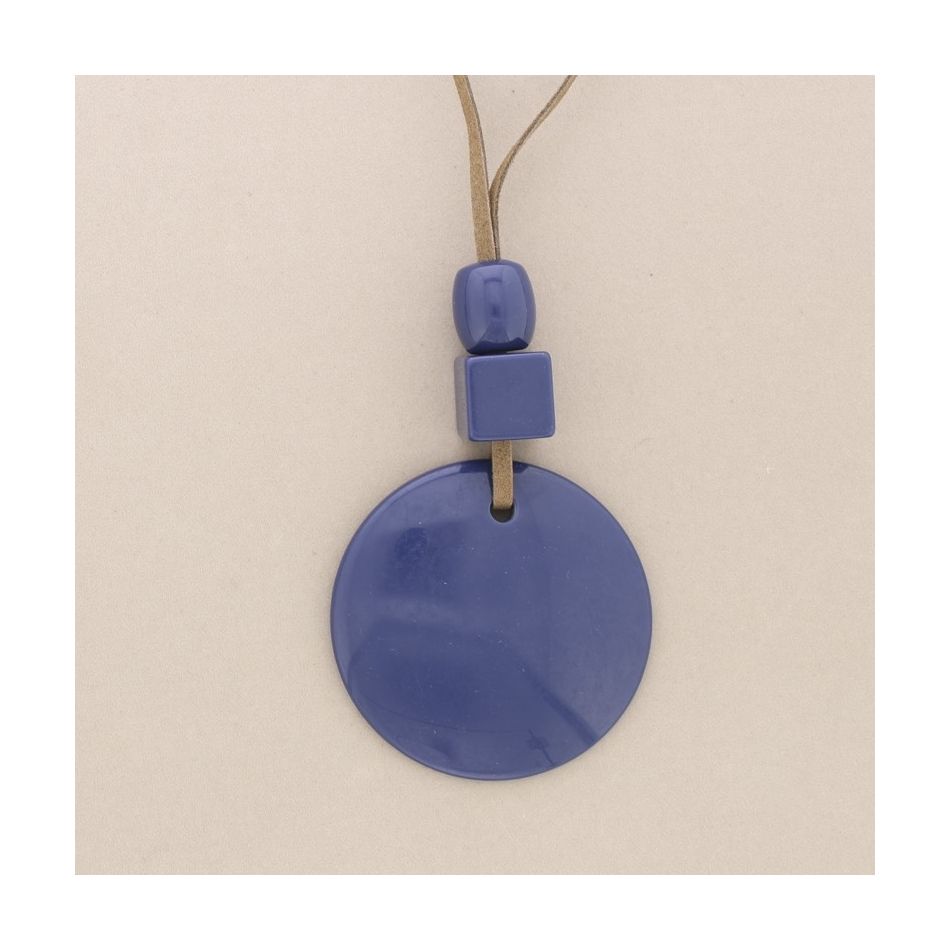 COLLAR LARGO COLGANTES RESINA