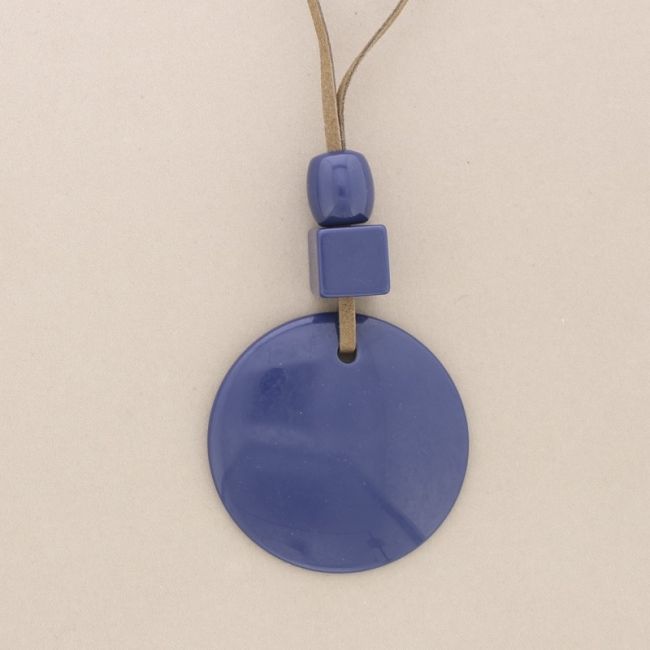 COLLAR LARGO COLGANTES RESINA
