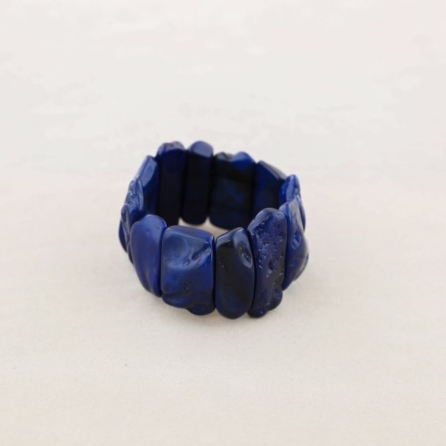 ELASTIC BRACELET WITH RESIN BEADS