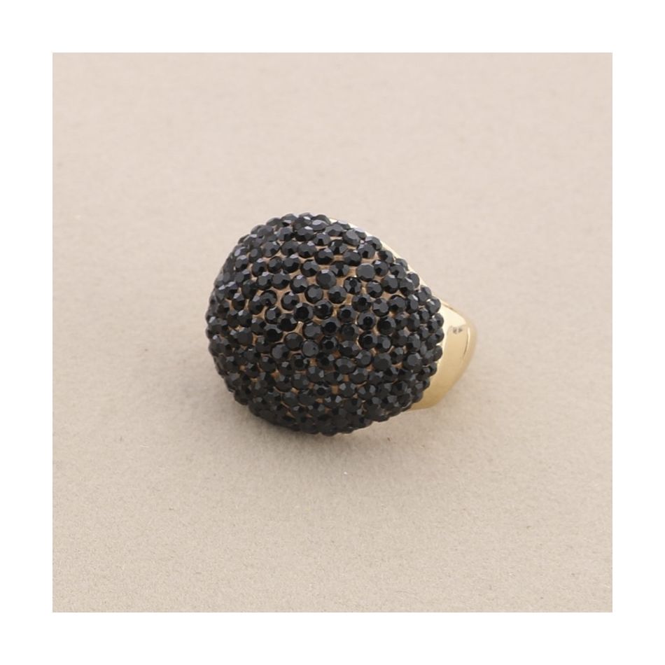 ANILLO METAL STRASS