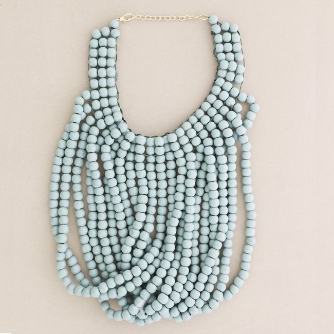 COLLAR BABERO BOLAS MADERA